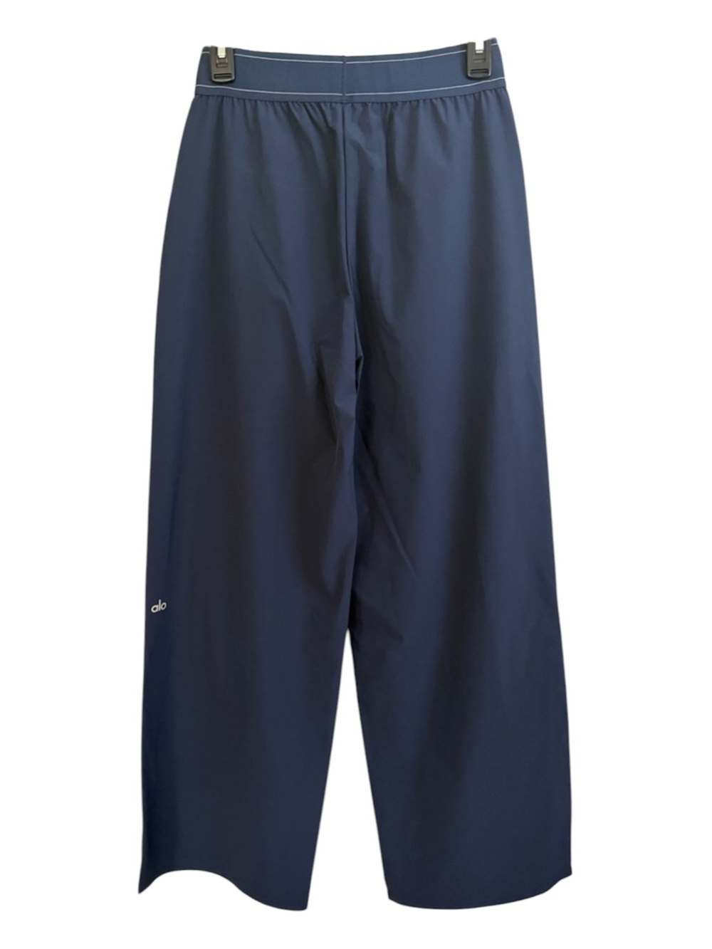 ALO Yoga Suit Up Trouser cool-girl silhouette Lightweight Navy XXS - Picture 5 of 8